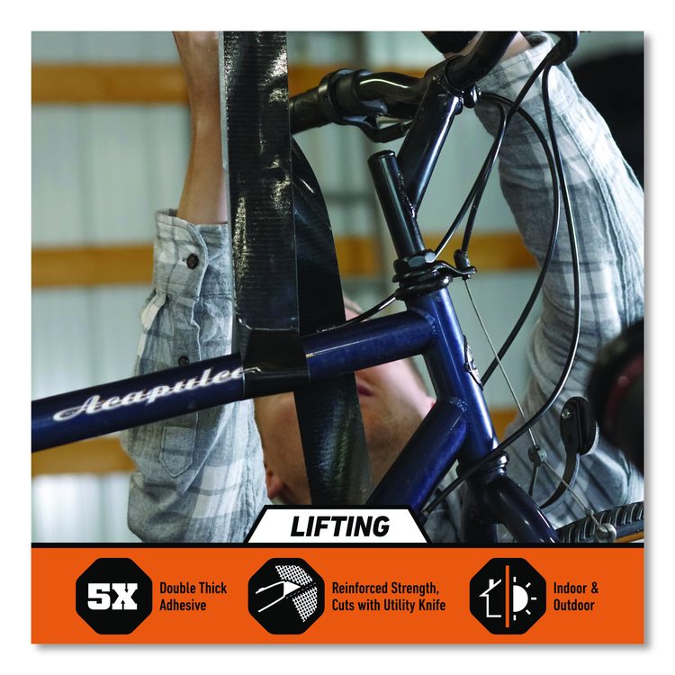 Ultimate Tape, 3" Core, 1.88" x 20 yd, Black