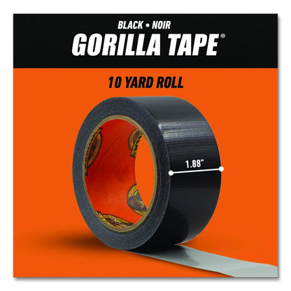 Gorilla Tape, 3" Core, 1.88" x 10 yds, Black