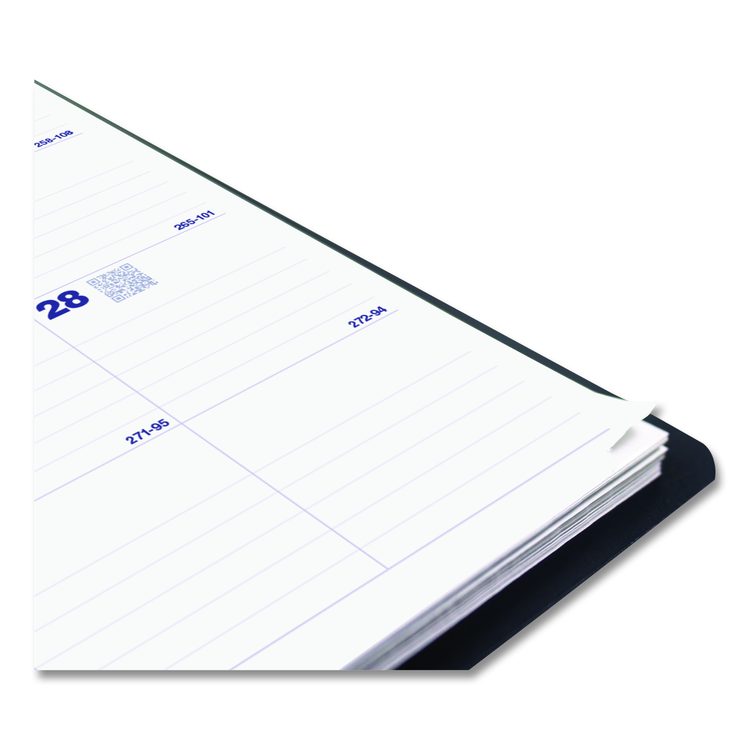 Plan and Link Monthly Planner, 11" x 9.06", Black Cover, 16-Month: Sept 2025 to Dec 2026