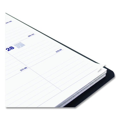 Plan and Link Monthly Planner, 11" x 9.06", Black Cover, 16-Month: Sept 2025 to Dec 2026