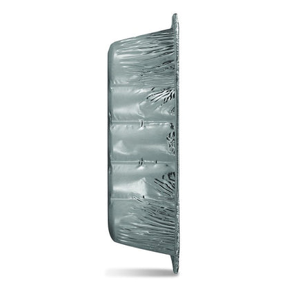 Square Cake Pan, 30 Gauge, 48 oz, 8 x 8 x 1.53, Silver, Aluminum, 200/Carton