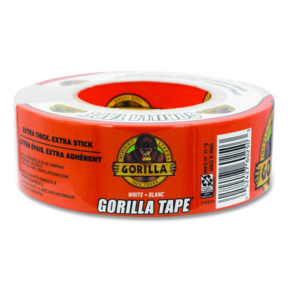 Gorilla Tape, 3" Core, 1.88" x 30 yds, White