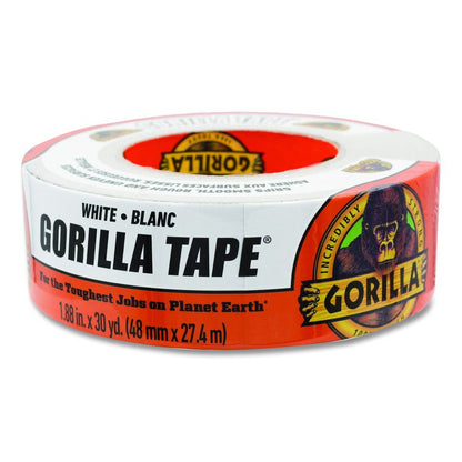 Gorilla Tape, 3" Core, 1.88" x 30 yds, White