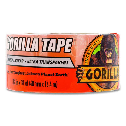 Crystal Clear Tape, 3" Core, 1.88" x 18 yds