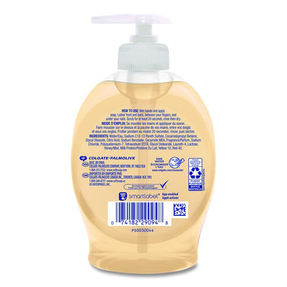 Liquid Hand Soap Pumps, Milk and Honey Scent, 7.5 oz, 6/Carton