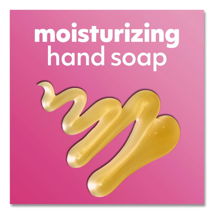 Liquid Hand Soap Pumps, Milk and Honey Scent, 7.5 oz, 6/Carton