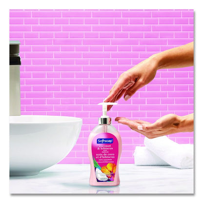 Liquid Hand Soap Pump, Coconut and Hibiscus Scent, 11.25 oz