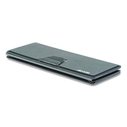 Foldio Laptop and Tablet Stand, +30 Tilt, 9.5" x 14.5" x 3", Black, Supports 7 lb