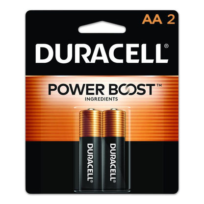 POWER BOOST Coppertop Alkaline AA Batteries, 2/Pack