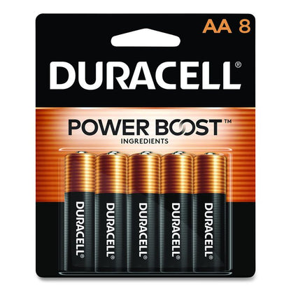 POWER BOOST Coppertop Alkaline AA Batteries, 8/Pack