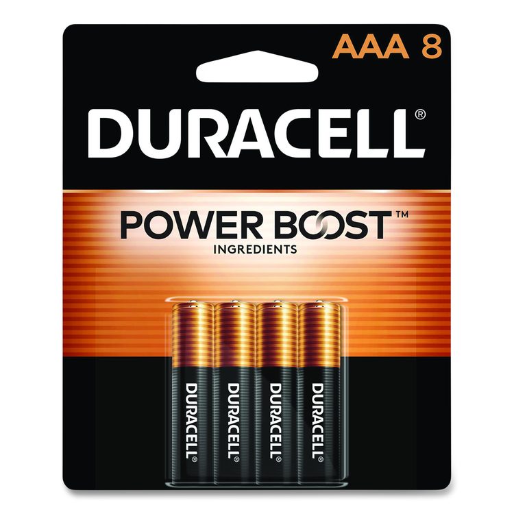 POWER BOOST Coppertop Alkaline AAA Batteries, 8/Pack