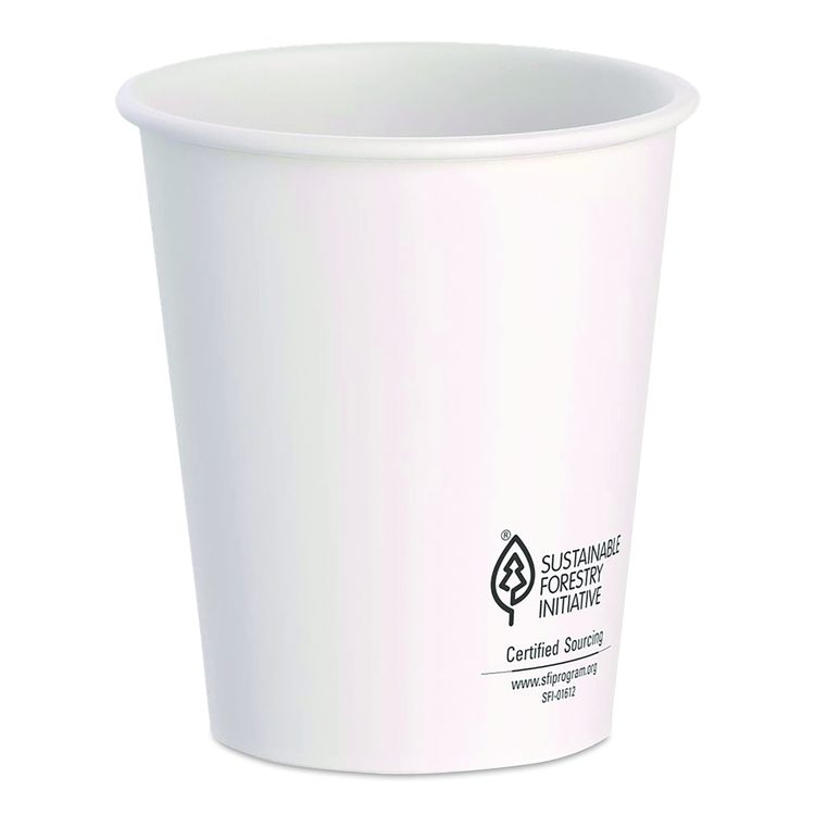 ThermoGuard Paper Hot Cup, 12 oz, White, 30/Pack
