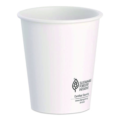 ThermoGuard Paper Hot Cup, 12 oz, White, 30/Pack