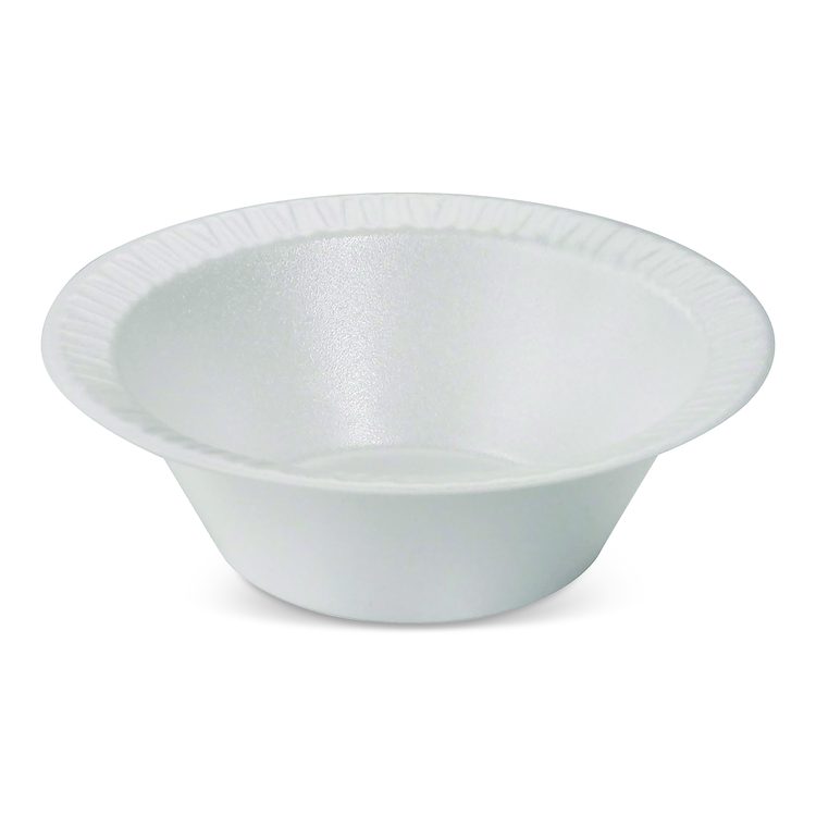 Concorde Foam Bowls, 12 oz, White, 125/Pack