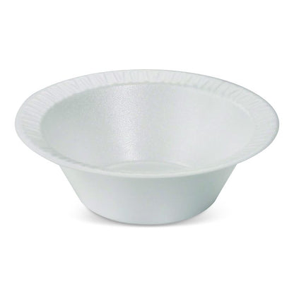 Concorde Foam Bowls, 12 oz, White, 125/Pack