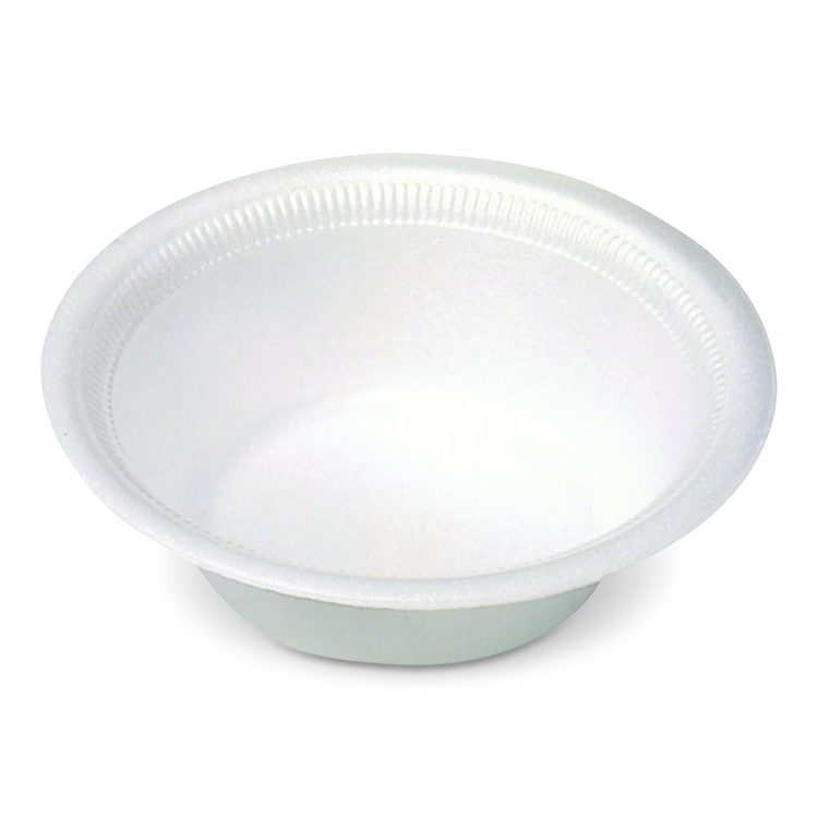 Concorde Foam Bowls, 12 oz, White, 125/Pack
