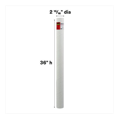 Mailing Tube, 36" Long, 3" Diameter, White