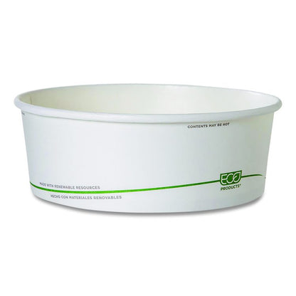 GreenStripe Paper Food Containers, 32 oz, 7.28" dia x 2.48", White, 300/Carton