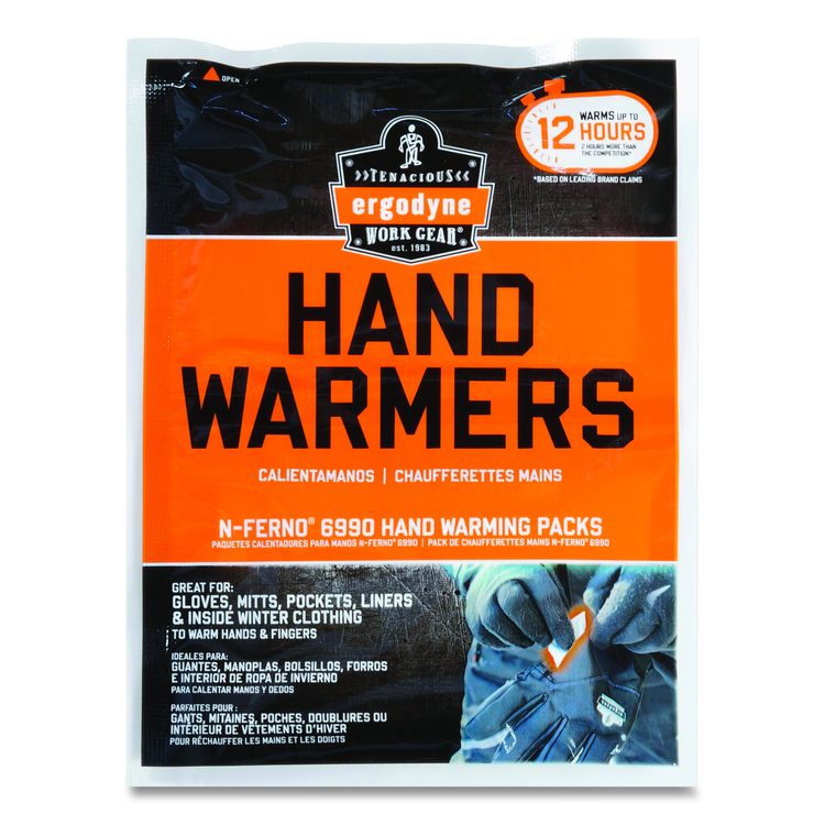 N-Ferno 6990 Hand Warming Packs, 40 Pairs, Individually Packaged