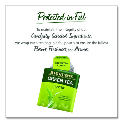 Single Flavor Tea, Green, 28 Bags/Box