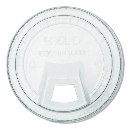 GreenStripe Cold Cup Sip Lids, Fits 9 oz/12 oz to 24 oz Cold Cups, Plastic, Clear, 1,000/Carton