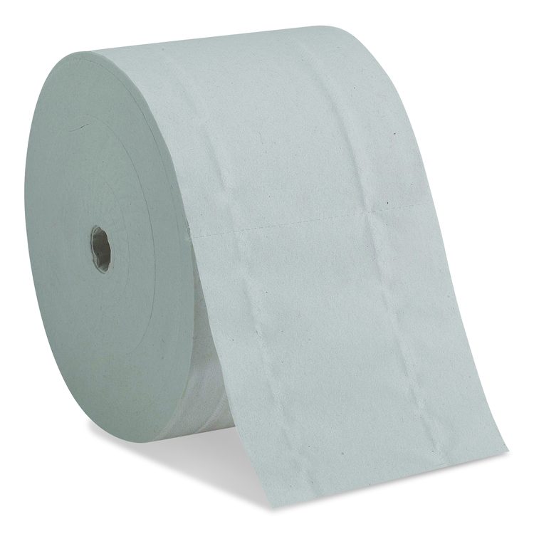 Compact Coreless Bath Tissue, Septic Safe, 2-Ply, White, 1,500 Sheets/Roll, 18 Rolls/Carton