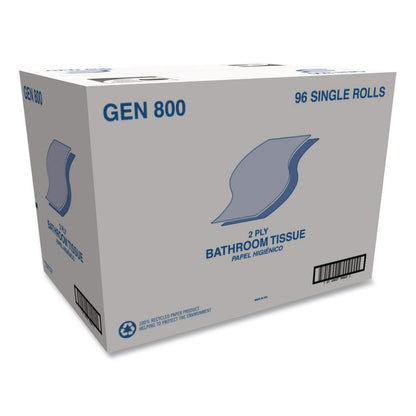 Bath Tissue, Septic Safe, 2-Ply, White, 420 Sheets/Roll, 96 Rolls/Carton