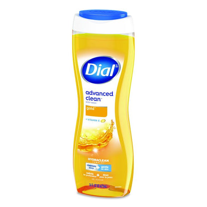 Body Wash Advanced Clean Gold, Original Gold Scent, 16 oz, 6/Carton