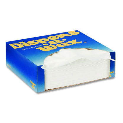 Dispens-A-Wax Waxed Deli Patty Paper, 6 x 6, 1,000/Box, 10 Boxes/Carton