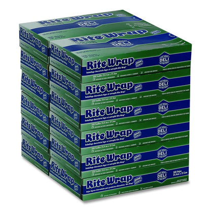 Dispens-A-Wax Waxed Deli Patty Paper, 10.75 x 7.5, 500/Box, 12 Boxes/Carton
