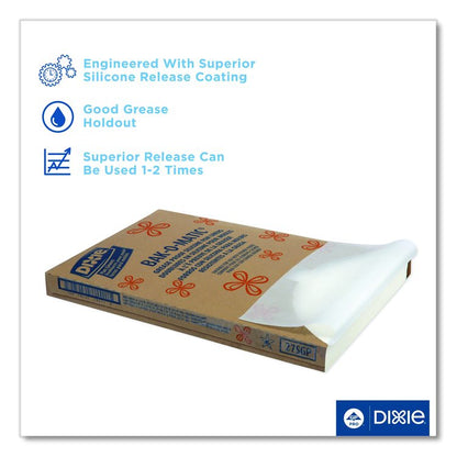 Greaseproof Liftoff Pan Liner, 24.38 x 16.38, 1,000/Carton