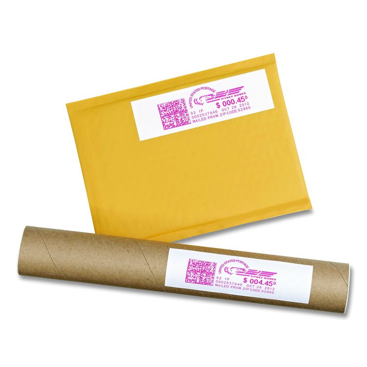 Postage Meter Labels for Personal Post Office, 1.78 x 6, White, 2/Sheet, 30 Sheets/Pack, (5289)