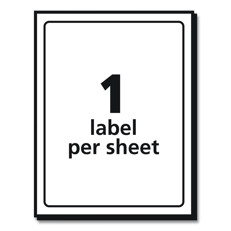4 x 6 Shipping Labels with TrueBlock Technology, Inkjet/Laser Printers, 4 x 6, White, 20/Pack