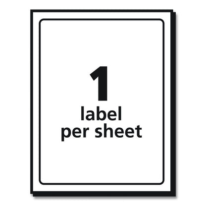 4 x 6 Shipping Labels with TrueBlock Technology, Inkjet/Laser Printers, 4 x 6, White, 20/Pack