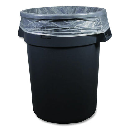 High-Density Can Liners, 56 gal, 16 mic, 43 x 48, Natural, Perforated Roll, 200/Carton