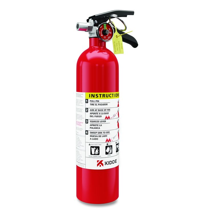 ProLine Dry-Chemical Commercial Fire Extinguisher, 1-A:10-B:C
