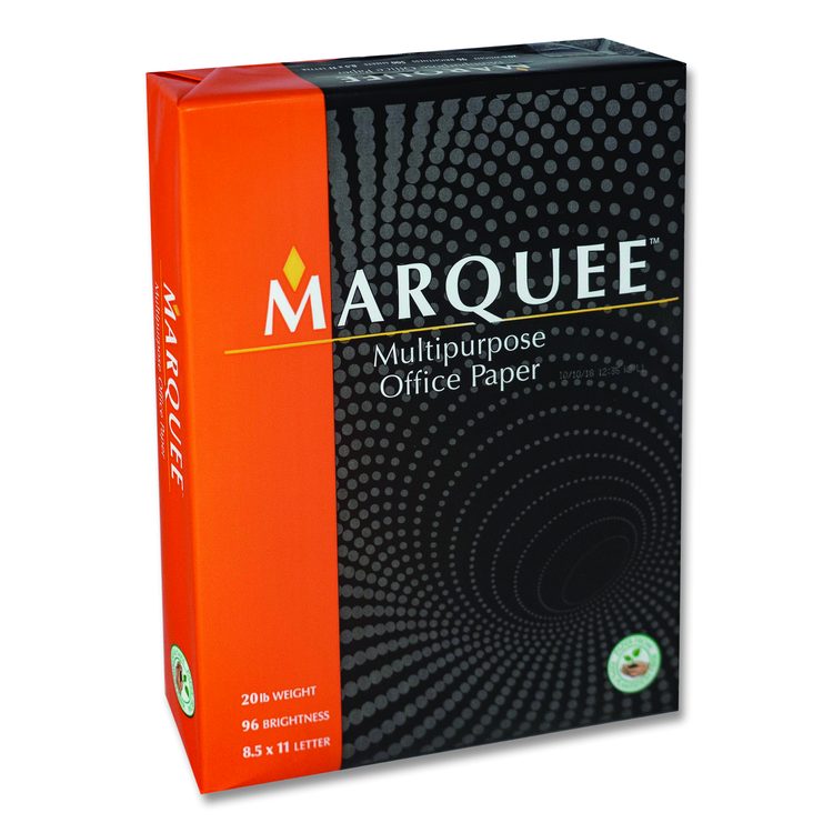 Multipurpose Office Paper, 96 Bright, 20 lb Bond Weight, 8.5 x 11, White, 500 Sheets/Ream, 10 Reams/Carton, 40 Cartons/Pallet
