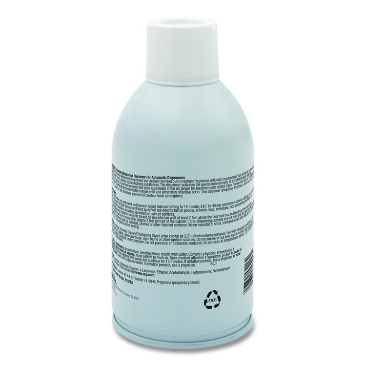 Premium Metered Air Freshener Refill, Cinnamon, 7.1 oz Aerosol Spray, 12/Carton