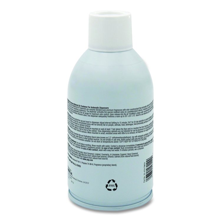 Premium Metered Air Freshener Refill, Dutch Apple and Spice, 7.1 oz Aerosol Spray, 12/Carton