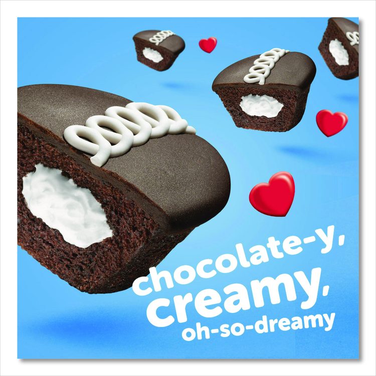 CupCakes, Chocolate, 1.59 oz Individually Wrapped, 8/Pack, 3 Packs/Carton