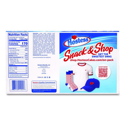 CupCakes, Chocolate, 1.59 oz Individually Wrapped, 8/Pack, 3 Packs/Carton