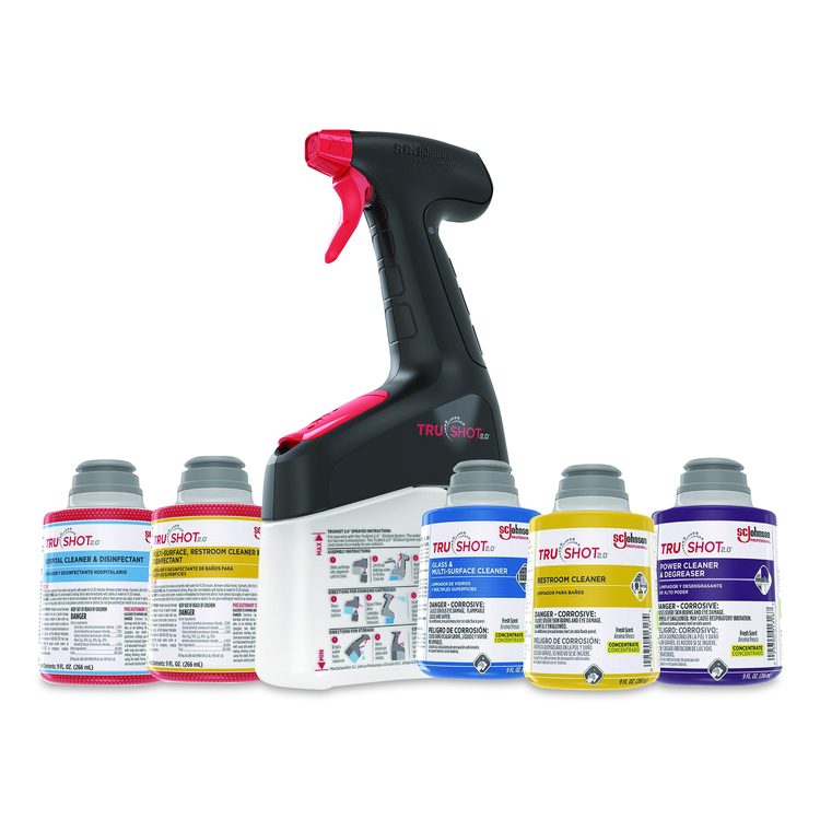 TruShot 2.0 Power Cleaner, Fresh Scent, 9 oz Cartridge, 4/Carton