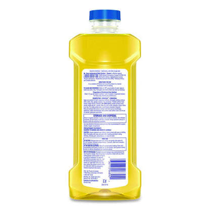 Multi-Surface Antibacterial Cleaner, Lemon Scent, 23 oz Bottle, 6/Carton