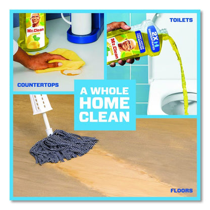 Multi-Surface Antibacterial Cleaner, Lemon Scent, 23 oz Bottle, 6/Carton