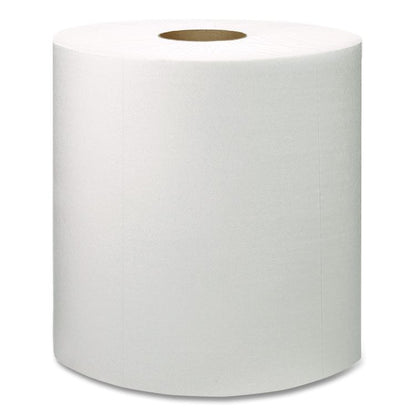 Light Duty Cleaning Cloth, Giant Roll, 1-Ply, 9 x 12.4, White, 1,450 Sheet Roll/Carton