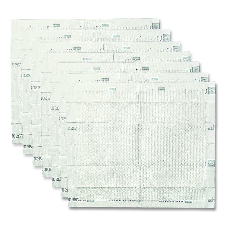 Ultrasorbs Disposable Dry Pads, 23 x 35, Blue, 7/Box