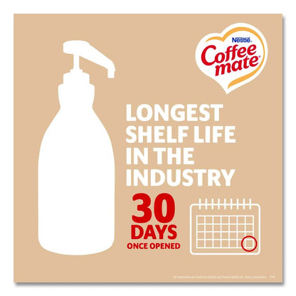 Liquid Coffee Creamer, Sweetened Original, 1.5 L Pump Bottle, 2/Carton
