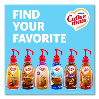Liquid Coffee Creamer, French Vanilla, 1.5 L Pump Bottle, 2/Carton