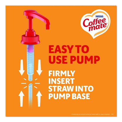 Liquid Creamer Pump Bottle, Caramel, 50.7 oz Pump Bottle, 2/Carton