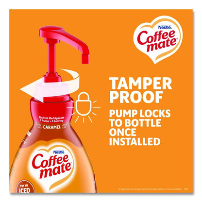 Liquid Creamer Pump Bottle, Caramel, 50.7 oz Pump Bottle
